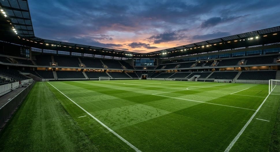 Gepflegter Profi-Rasen – Kress ist Partner von Real Madrid