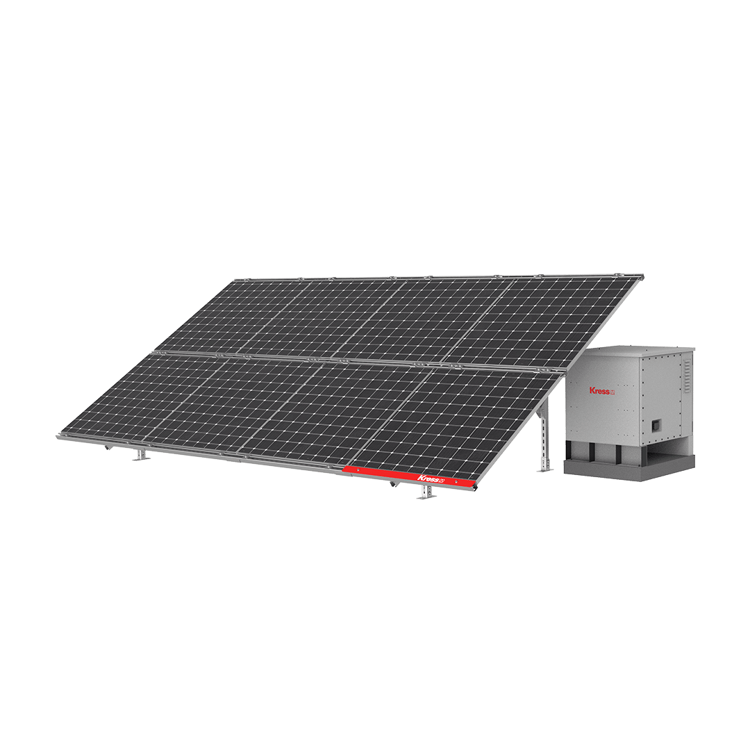 Kommerzieller Mähroboter Solar-Ladestation – Kress RTKⁿ Mähroboter, Produktansicht