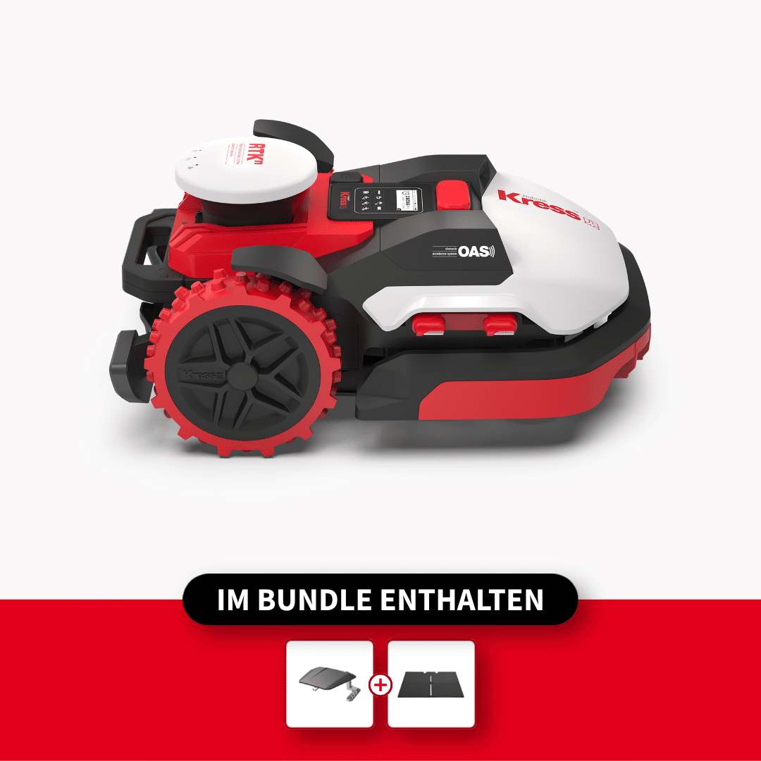 Kress Mission RTKⁿ KR160E.A mit OAS – Outdoor Wetterfest Set – Kress RTKⁿ Mähroboter, Produktansicht