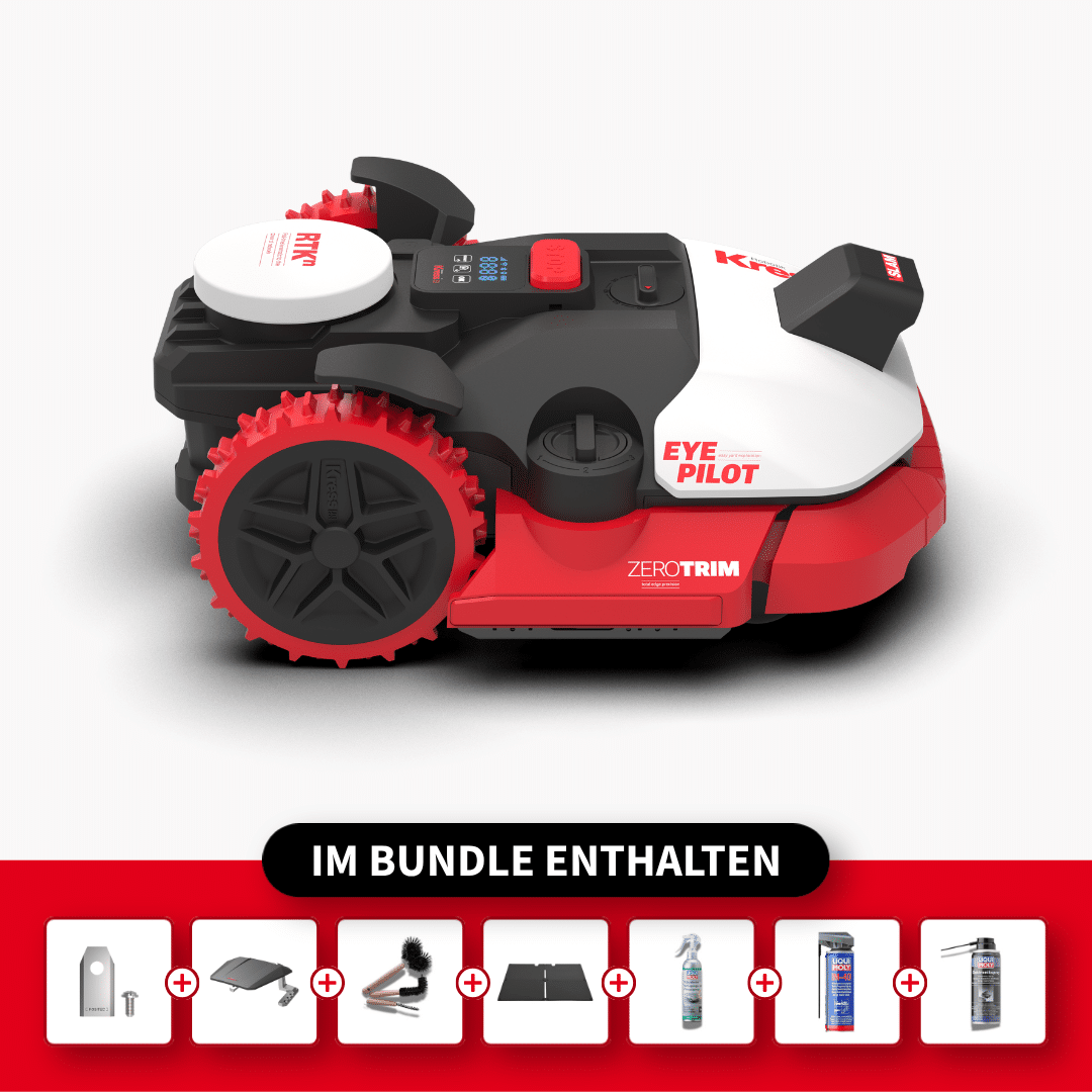 Kress EyePilot® RTKⁿ KR260ES – Komplett-Sorglos Premium Set – Kress RTKⁿ Mähroboter, Produktansicht